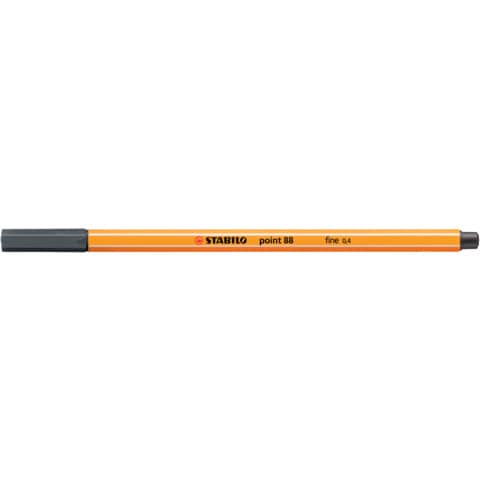 Fineliner Stabilo Point 88® 0,4 mm grigio nerastro 88/97